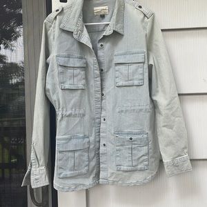 Universal thread, jean jacket, striped